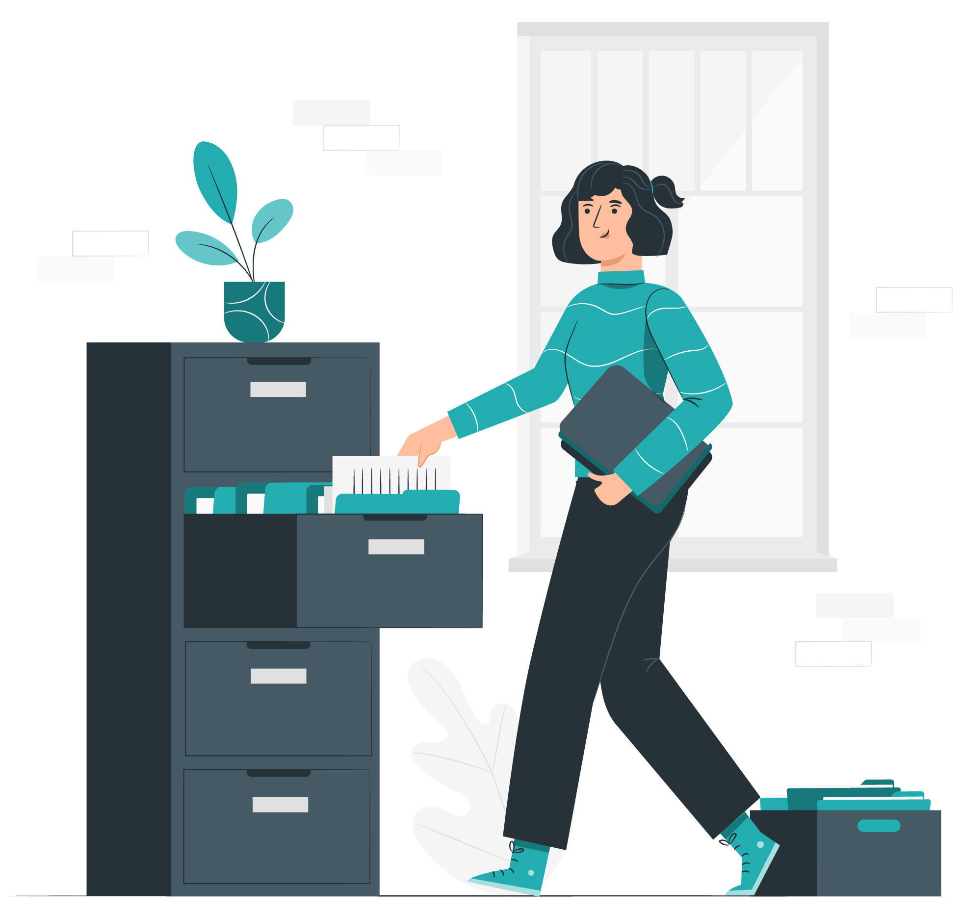 Secretary-Services-illustration